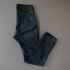 Rick Owens Pants 32 Black Dark Dust Designer Streetwear Slim Los Angeles